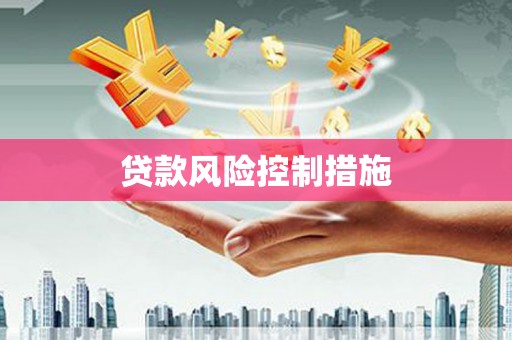 苏家屯贷款风险控制措施