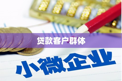 莲都贷款客户群体