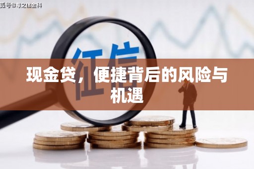 黄江现金贷，便捷背后的风险与机遇