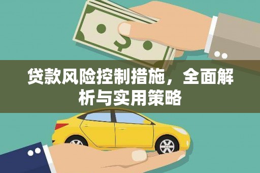 溆浦贷款风险控制措施，全面解析与实用策略