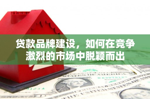 公馆贷款品牌建设，如何在竞争激烈的市场中脱颖而出