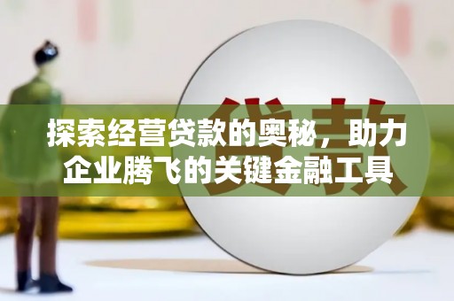 大洼探索经营贷款的奥秘，助力企业腾飞的关键金融工具