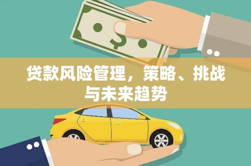 水林贷款风险管理，策略、挑战与未来趋势