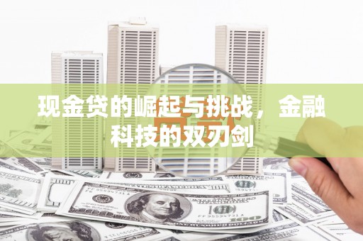 汕尾现金贷的崛起与挑战，金融科技的双刃剑