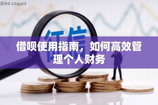 万载借呗使用指南，如何高效管理个人财务