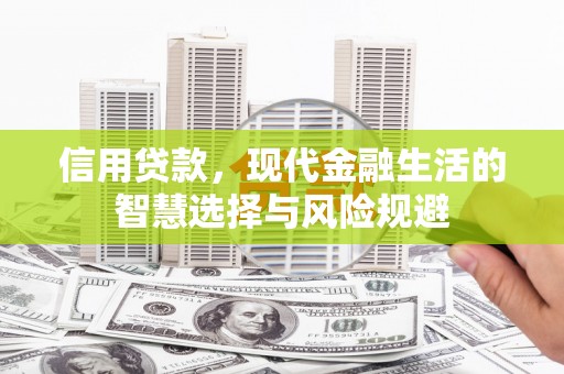 云浮信用贷款，现代金融生活的智慧选择与风险规避