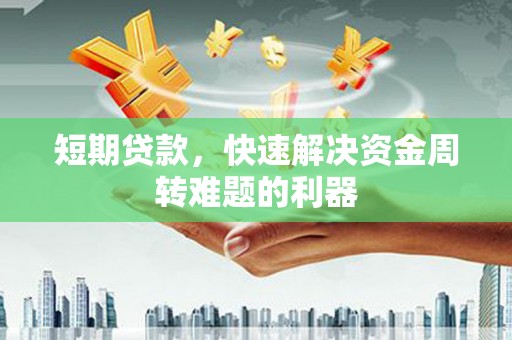 班玛短期贷款，快速解决资金周转难题的利器