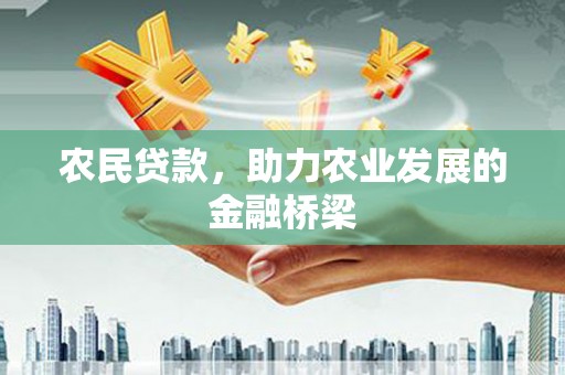 凤阳农民贷款，助力农业发展的金融桥梁