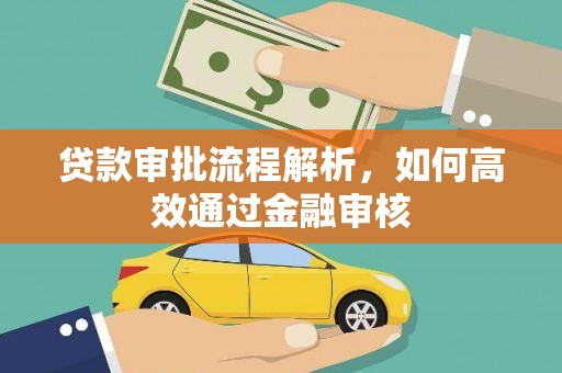 青阳贷款审批流程解析，如何高效通过金融审核