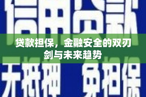 墨竹工卡贷款担保，金融安全的双刃剑与未来趋势
