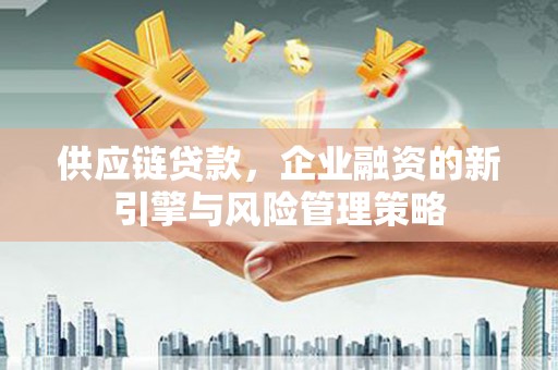 乌丘供应链贷款，企业融资的新引擎与风险管理策略