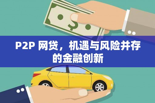 青龙P2P 网贷，机遇与风险并存的金融创新
