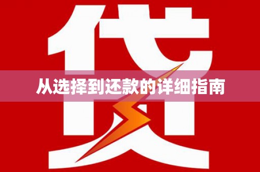 西峡从选择到还款的详细指南